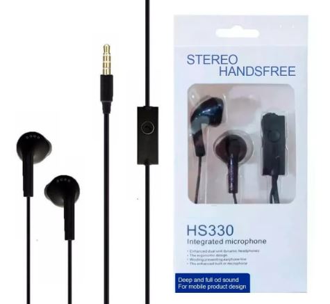  - Fones - unidade    Cod. HS330 Fone de Ouvido Entrada P2